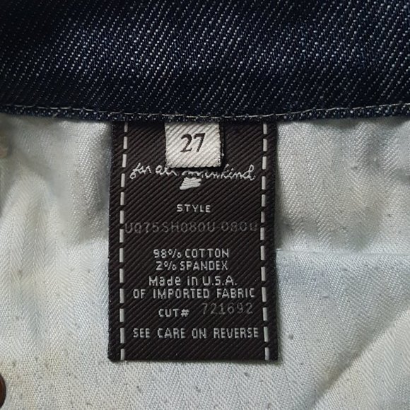 Women's 7 FOR ALL MANKIND Boot Cut Jeans Size 27 Blue - Picture 8 of 11